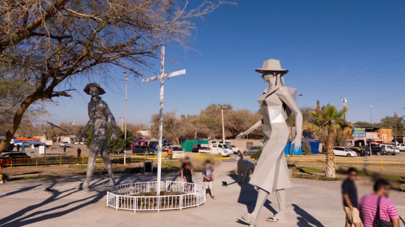 Inauguran rotonda sur en el pueblo de La Tirana