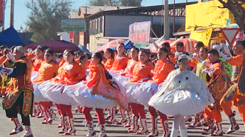 Diabladas de Iquique ya comenzaron a ingresar al Santuario de La Tirana