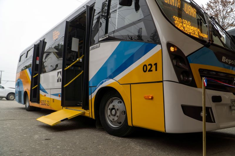 Inauguran nuevo servicio de transporte público que conectará Concepción y Santa Juana: beneficiará a más de 14 mil personas