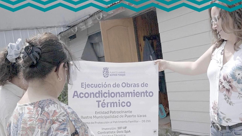 Un total de 16 familias postularán a subsidio de acondicionamiento térmico de vivienda en Puerto Varas