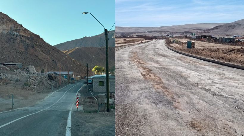 MOP despejó derrumbes por sismo: sin problemas rutas de la Región de Antofagasta MOP despejó derrumbes por sismo: sin problemas rutas de la Región de Antofagasta
