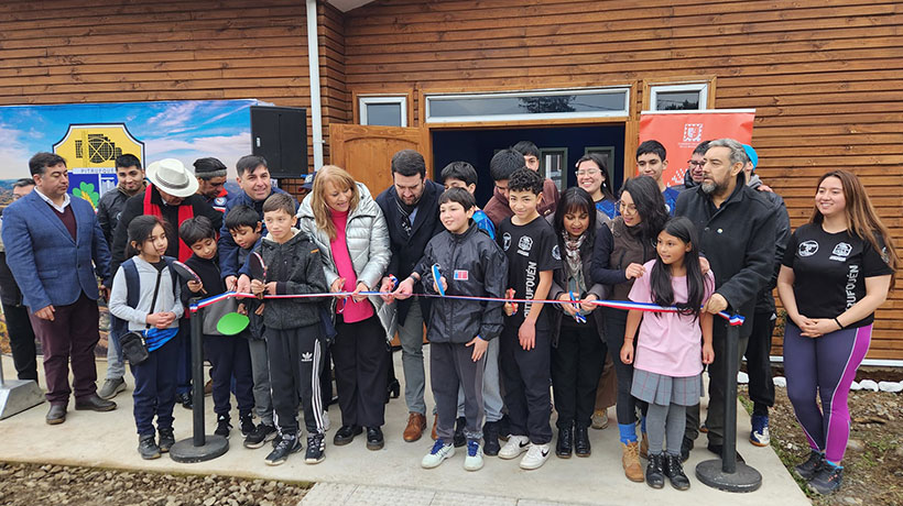 Autoridades inauguraron sede del club de tenis de mesa “Punto de Quiebre” en Pitrufquén