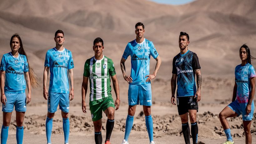 VIDEO Deportes Iquique estrena nueva camiseta inspirada en el Gigante de Tarapaca