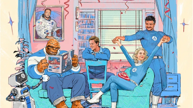 Revelan primer avance de "Los Cuatro Fantásticos" de Marvel con Pedro Pascal como protagonista