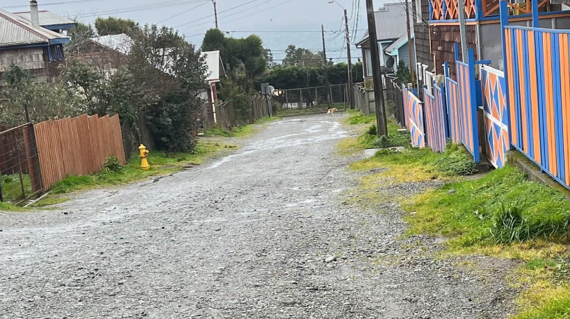 Serviu aprueba pavimentación en pasaje Pedro Care de Ancud