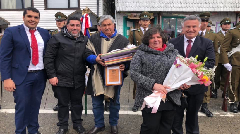 Chonchi conmemora su 257 aniversario con emotivo acto cívico-militar