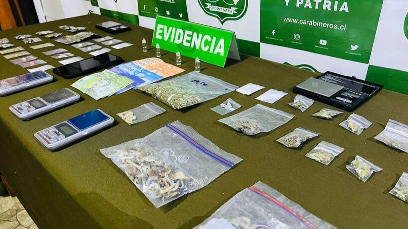 Tres adultos fueron detenidos tras dos operativos en Valdivia