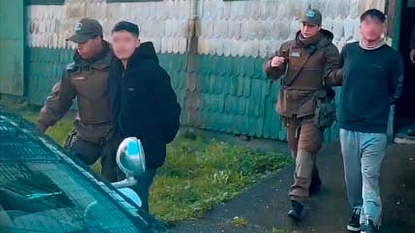 Capturaron a pandilla juvenil mientras intentaba robar en botillería de Ancud