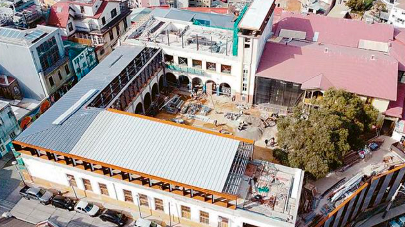 Valparaíso: proyecto en excolegio Alemán prevé apertura a fin de año como Museo del Inmigrante
