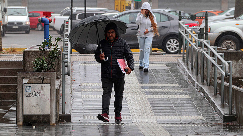 Lluvias ligeras regresarán a la Región de Valparaíso la próxima semana