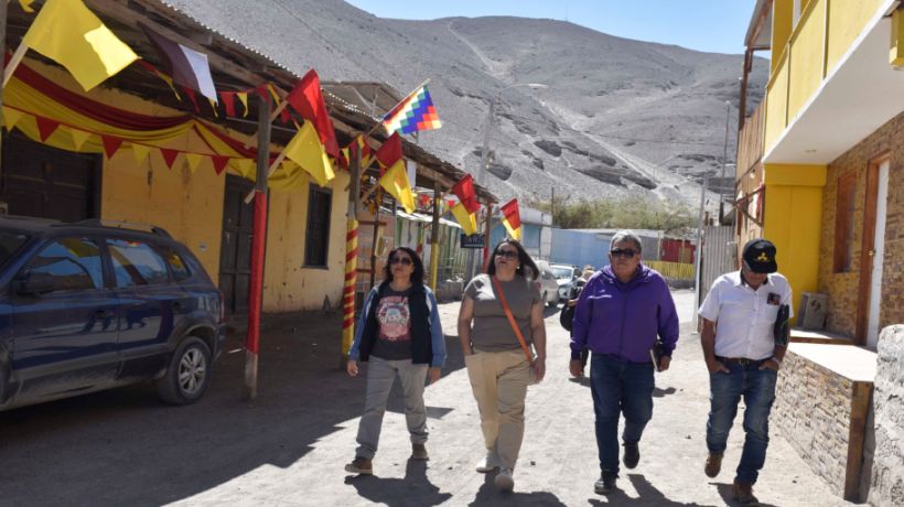 Consejeros constataron los daños y el abandono de sitios patrimoniales del poblado de Tarapacá