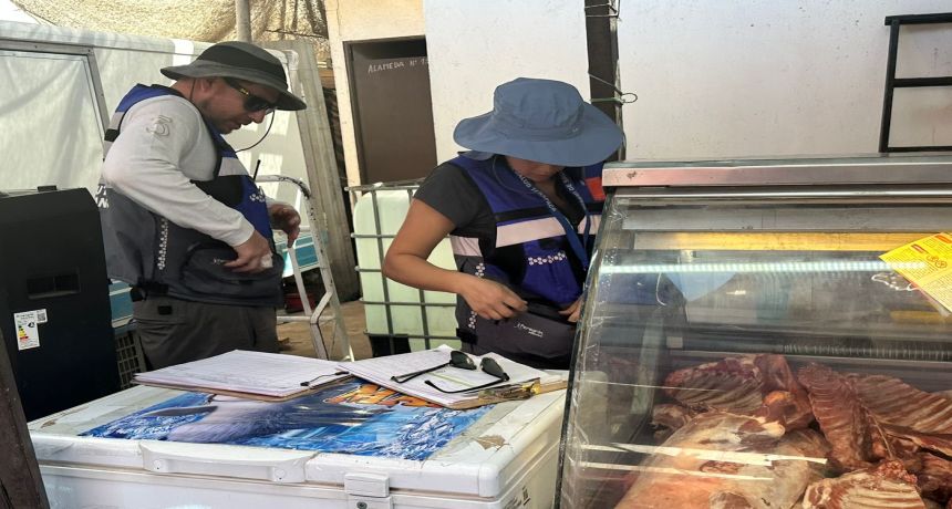 Decomisan 520 kilos de alimentos en Fiesta de San Lorenzo