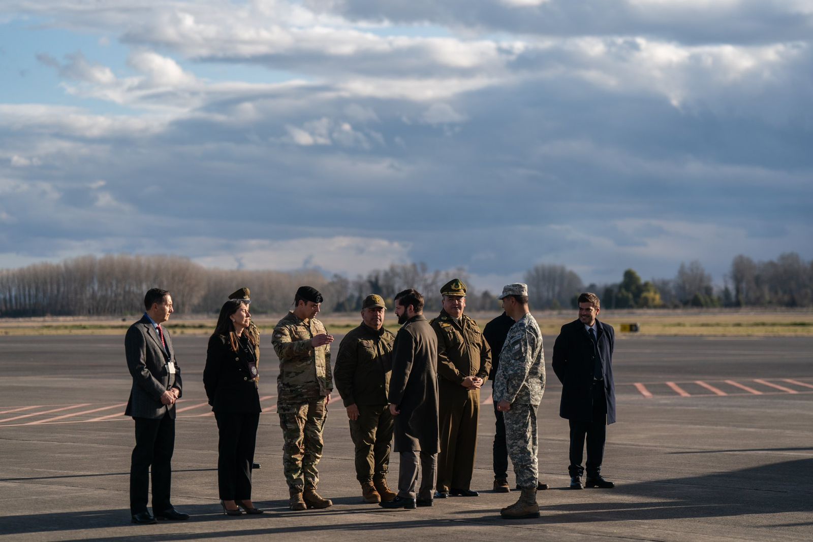 Presidente Boric arribó en Temuco para iniciar su gira por La Araucanía