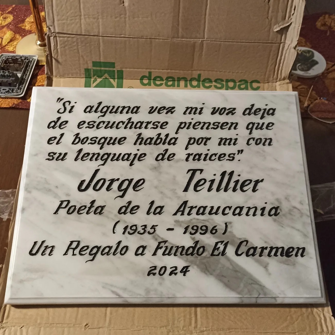 Proyecto busca instalar memorial en honor al poeta Jorge Teillier en Fundo El Carmen