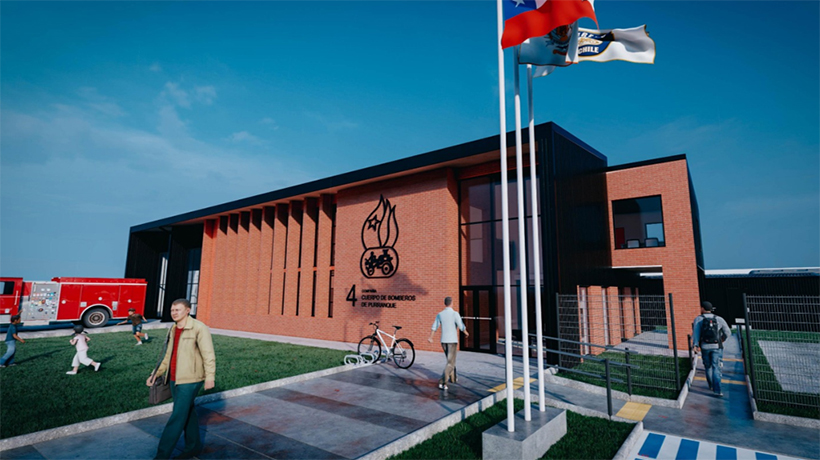 Purranque: proyecto de nuevo cuartel para la Cuarta Compañía de Bomberos obtiene Resolución Satisfactoria
