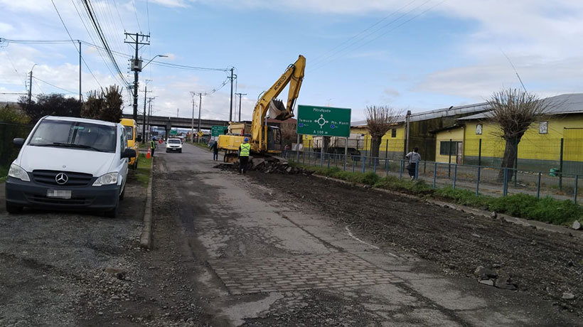 Pitrufquén: un 35% de avance registran las obras de Camino Toltén