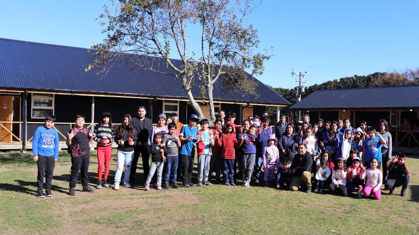 Finaliza el mejoramiento de la Escuela Rural de Chanquin de Chonchi