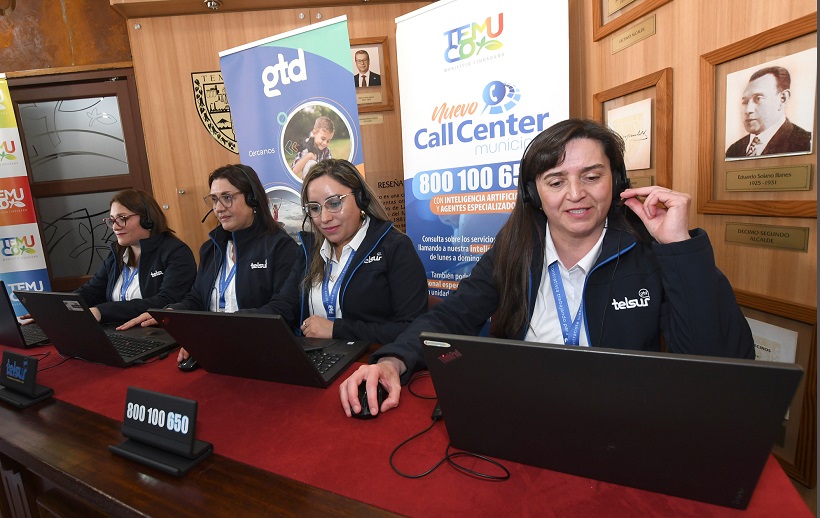 Municipio de Temuco lanza nuevo Call Center que opera con Inteligencia Artificial Municipio de Temuco lanza nuevo Call Center que opera con Inteligencia Artificial