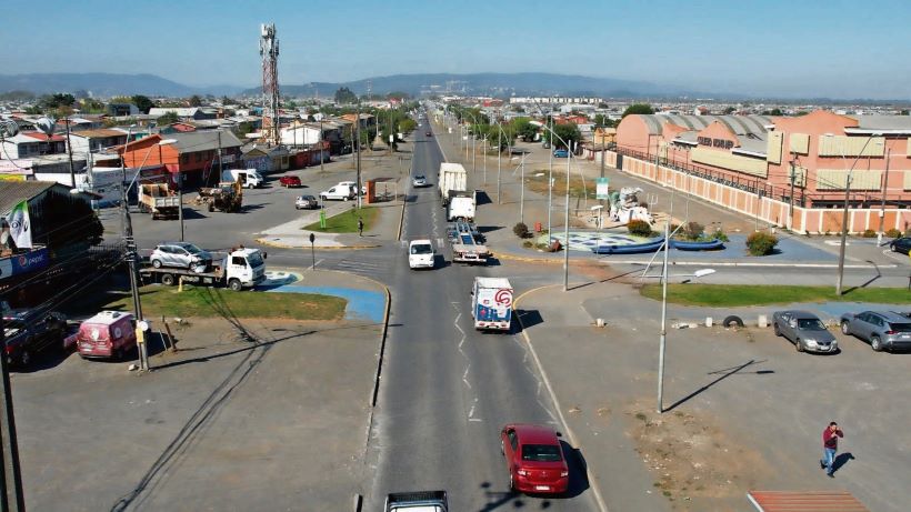 Preparan diseño de ampliación de Avenida Gran Bretaña en Hualpén