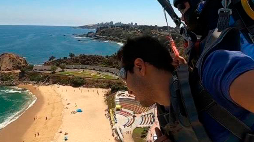 Viña del Mar recibirá festival de paracaidismo este sábado