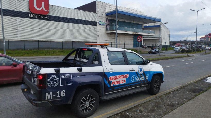 Detienen intento de robo en mall Paseo La Paloma de Puerto Montt