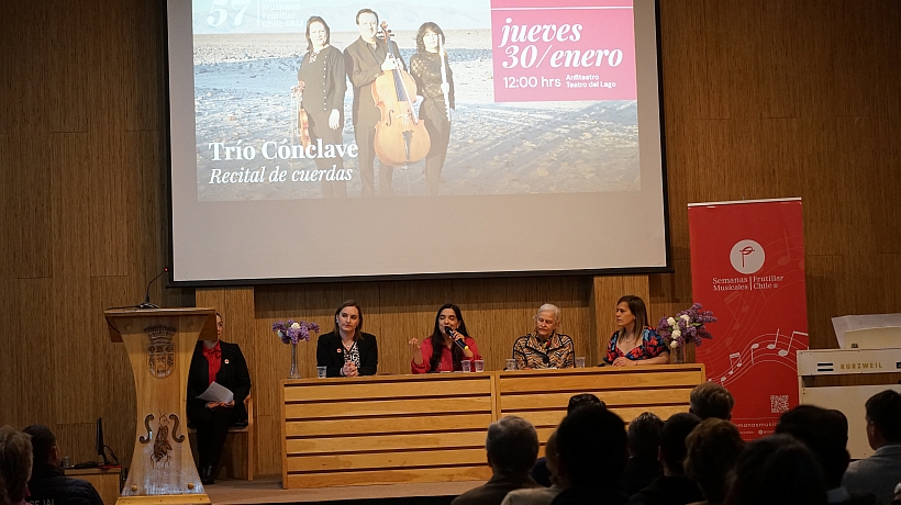 Semanas Musicales de Frutillar presentó la programación de su temporada 2025