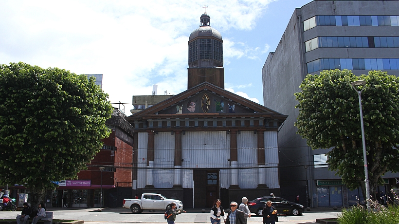 Confirman que continúa la restauración de la catedral de Puerto Montt