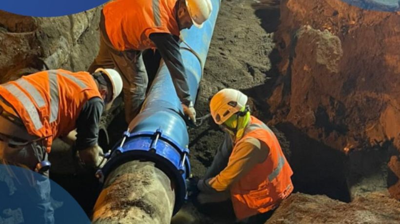 Extienden corte de agua en el centro-norte de Antofagasta por rotura de matriz Extienden corte de agua en el centro-norte de Antofagasta por rotura de matriz