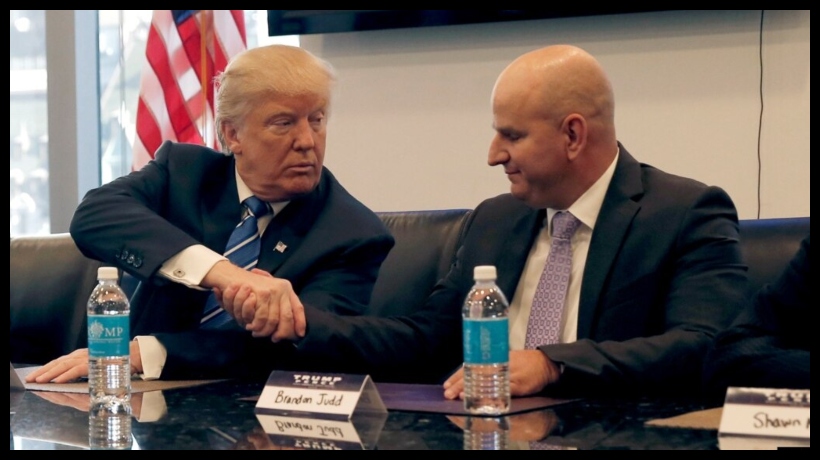 Trump postula a Brandon Judd para ser el embajador de los Estados Unidos en Chile