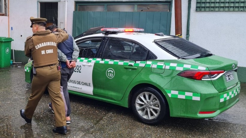 Detienen a hombre que realizó robo en Valdivia