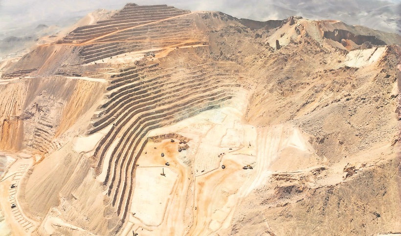 Expertos internacionales inspeccionan construcción de la mina Rajo Inca de Codelco