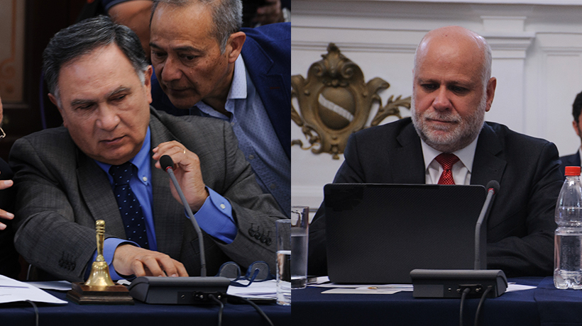 Tenso cruce se vivió entre diputado Mellado y ministro Elizalde durante Comisión Investigadora por caso Monsalve Tenso cruce se vivió entre diputado Mellado y ministro Elizalde durante Comisión Investigadora por caso Monsalve