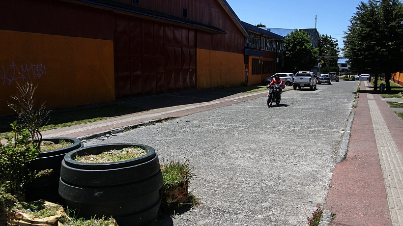 Colectiveros exigen apertura de pasaje cerrado desde el año 2009 en Puerto Montt