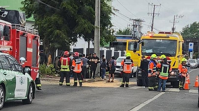 Nuevo choque a poste en Llanquihue dejó a una niña lesionada Nuevo choque a poste en Llanquihue dejó a una niña lesionada