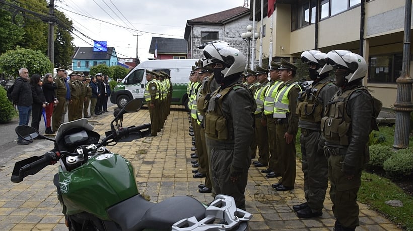 27 nuevos policías se suman al Plan Verano Seguro en Chiloé