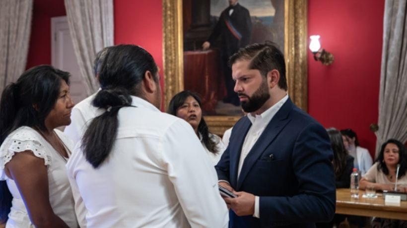 Presidente Boric lideró encuentro con comunidades Lickanantay sobre Estrategia Nacional del Litio Presidente Boric lideró encuentro con comunidades Lickanantay sobre Estrategia Nacional del Litio
