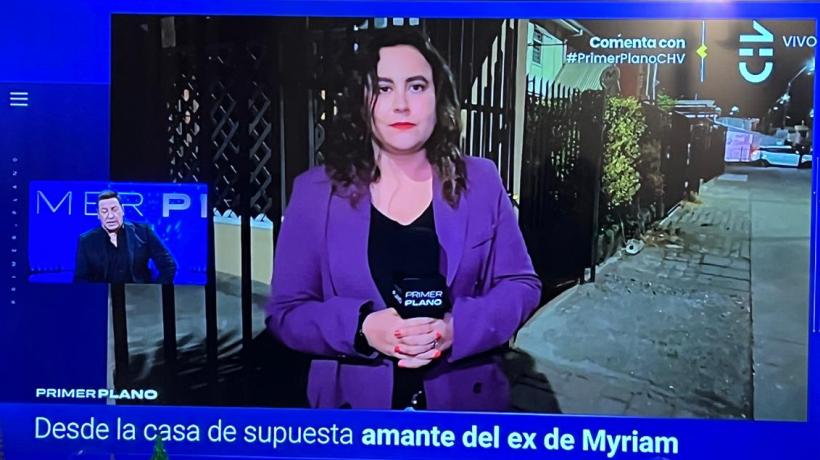 Primer Plano llegó a Coronel a buscar a supuesta amante del ex marido de Myriam Hernández