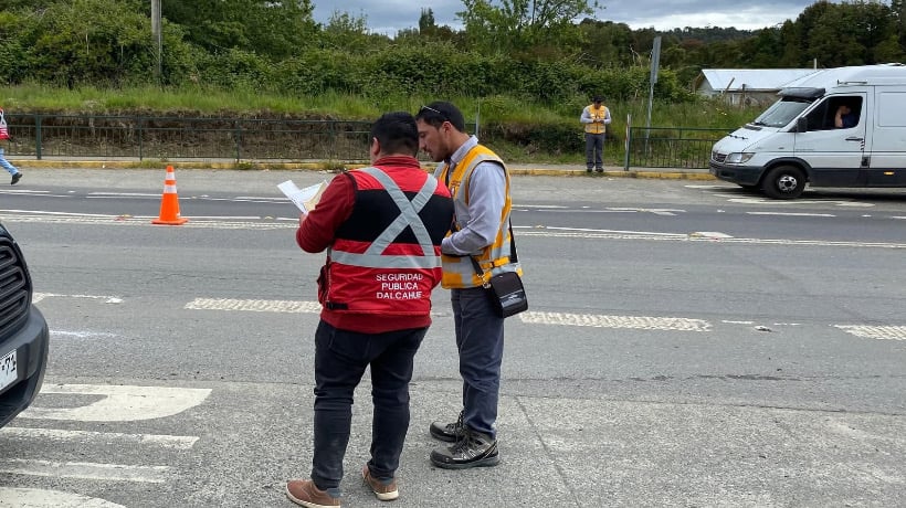 Dalcahue intensifica seguridad con operativos conjuntos