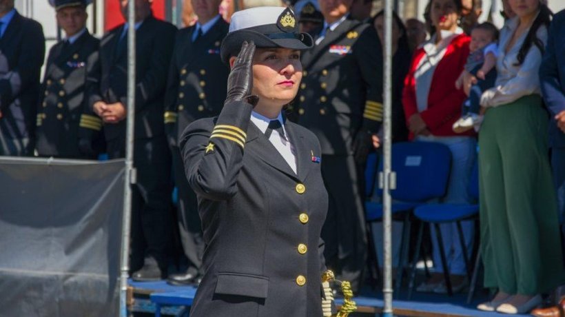 En Talcahuano asumió la primera Capitán de Puerto de la historia de la Armada de Chile