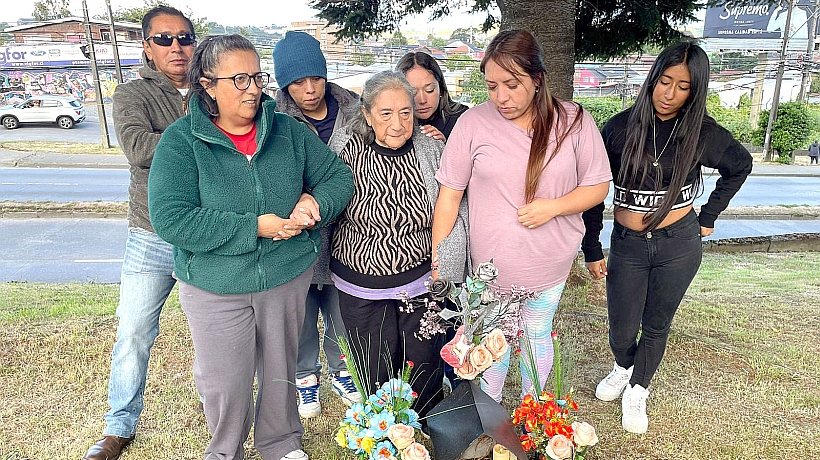Familia acusa lenta investigación de homicidio de trabajador en Puerto Montt