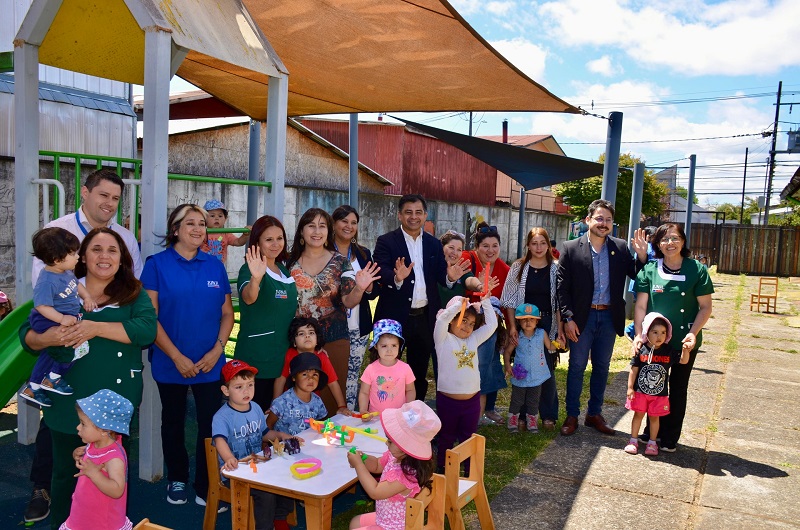 Jardines infantiles clásicos de la Junji Los Ríos obtienen el “Sello Verde” que certifica seguridad en las instalaciones de gas
