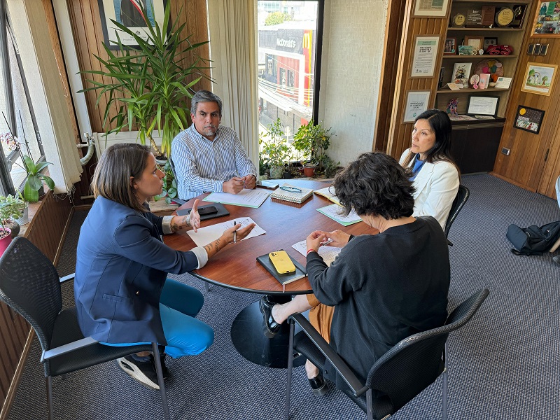 Alcaldesa de Valdivia solicitó a nueva directora regional de Serviu darle prioridad a obras viales