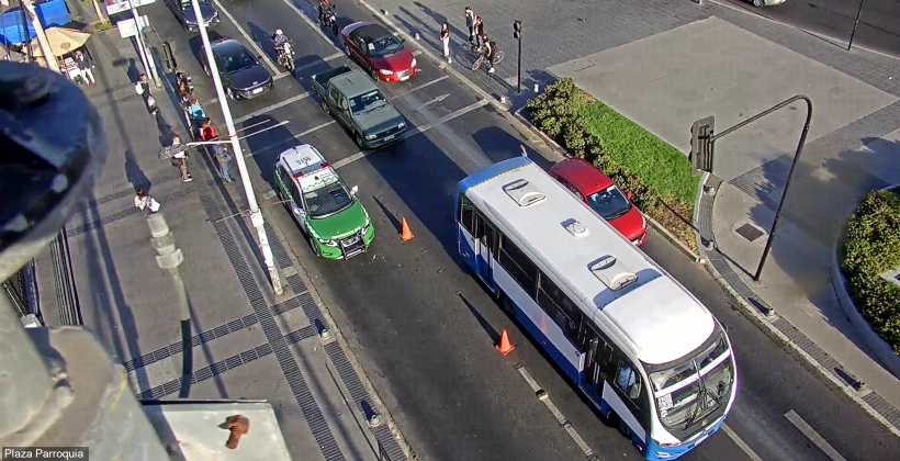Atropello frente a la Parroquia de Viña del Mar produjo gran congestión vehicular durante la mañana