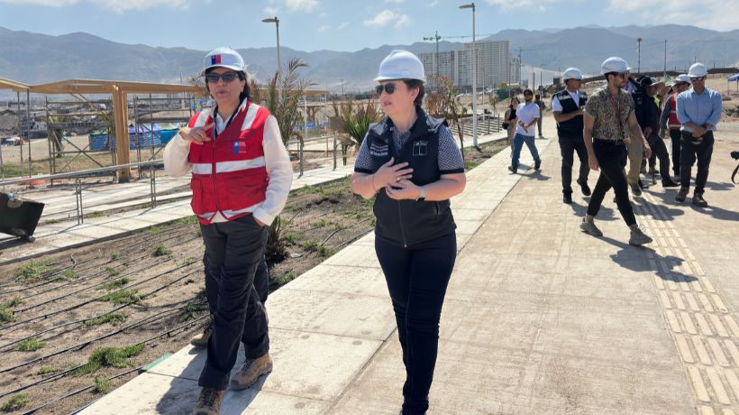 Antofagasta: Obras en Playa y Caleta La Chimba alcanzan 67% de avance y estarán listas en junio Antofagasta: Obras en Playa y Caleta La Chimba alcanzan 67% de avance y estarán listas en junio