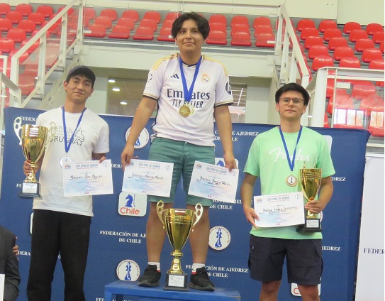 Valdiviano Benjamín Vera alcanzó el vicecampeonato en dos torneos nacionales Sub-20 de ajedrez
