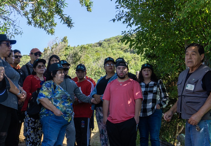 Valdivia: con 40 personas se desarrolló el trekking adaptado en Curiñanco Valdivia: con 40 personas se desarrolló el trekking adaptado en Curiñanco