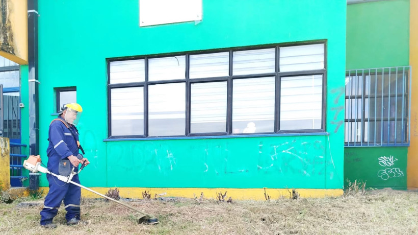 Escuela Mirasol se prepara para el nuevo año escolar con importantes mejoras