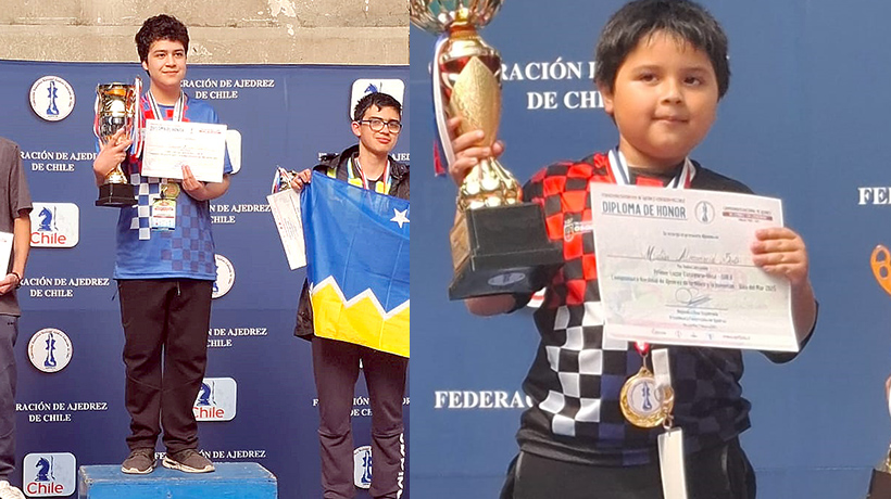 Ajedrecistas osorninos triunfan en campeonato disputado en Viña del Mar