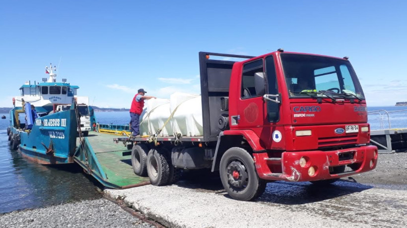 Quinchao: Alcalde gestiona cambio de bomba tras falla en suministro