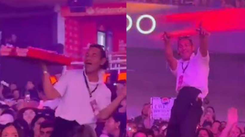 [VIDEO] Vendedor encendió la previa de la última noche de Viña 2025 con sus pasos prohibidos